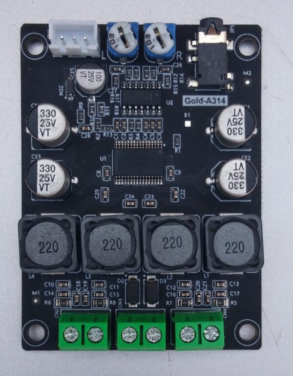 Tpa3118 Amplifier Board 60W with Bluetooth and AUX - Image 3