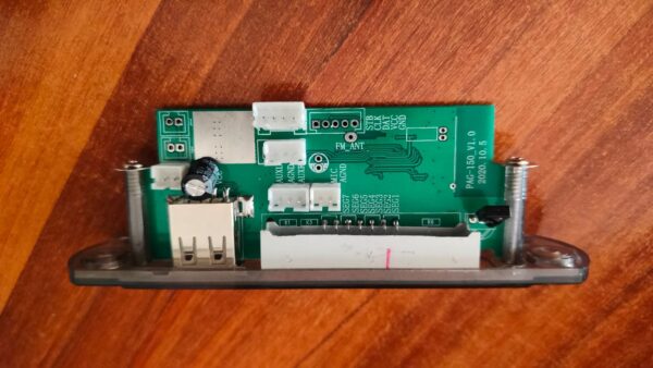 Pagaria White Display Bluetooth Kit with Bass Treble Echo - Image 3