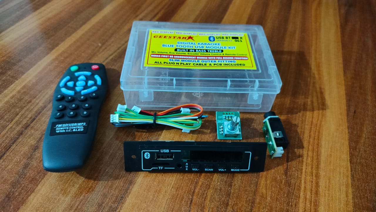 Geestar GS-061 No Announcement Bluetooth Kit with Encoder and Mic Socket