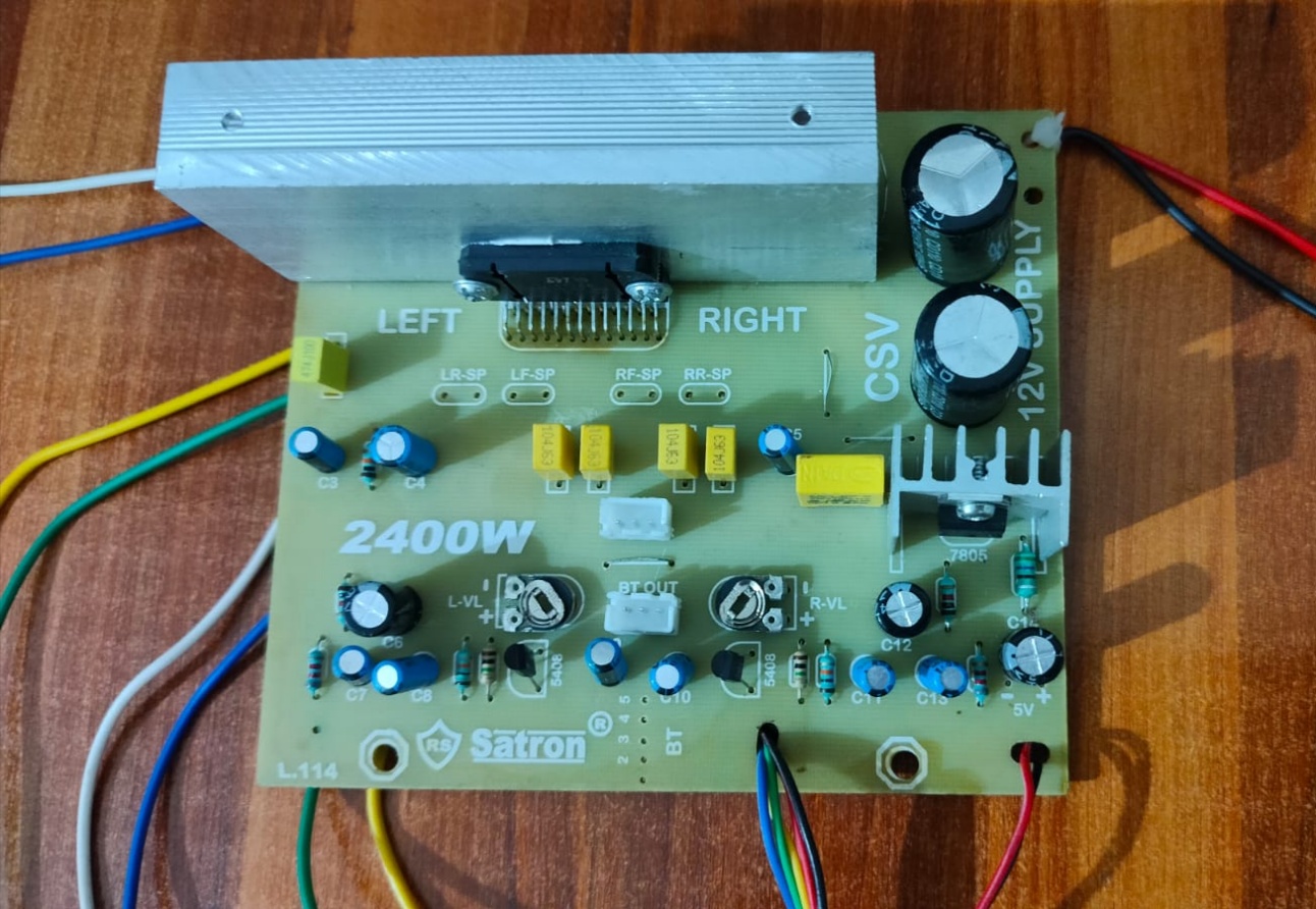 TDA7388 Amplifier Board 4 Channel 120 Watt - Image 3